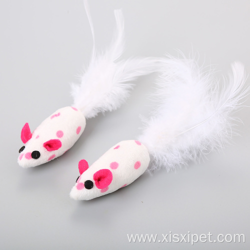 candy color Plush Mouse Kitten Toy Pet Toy